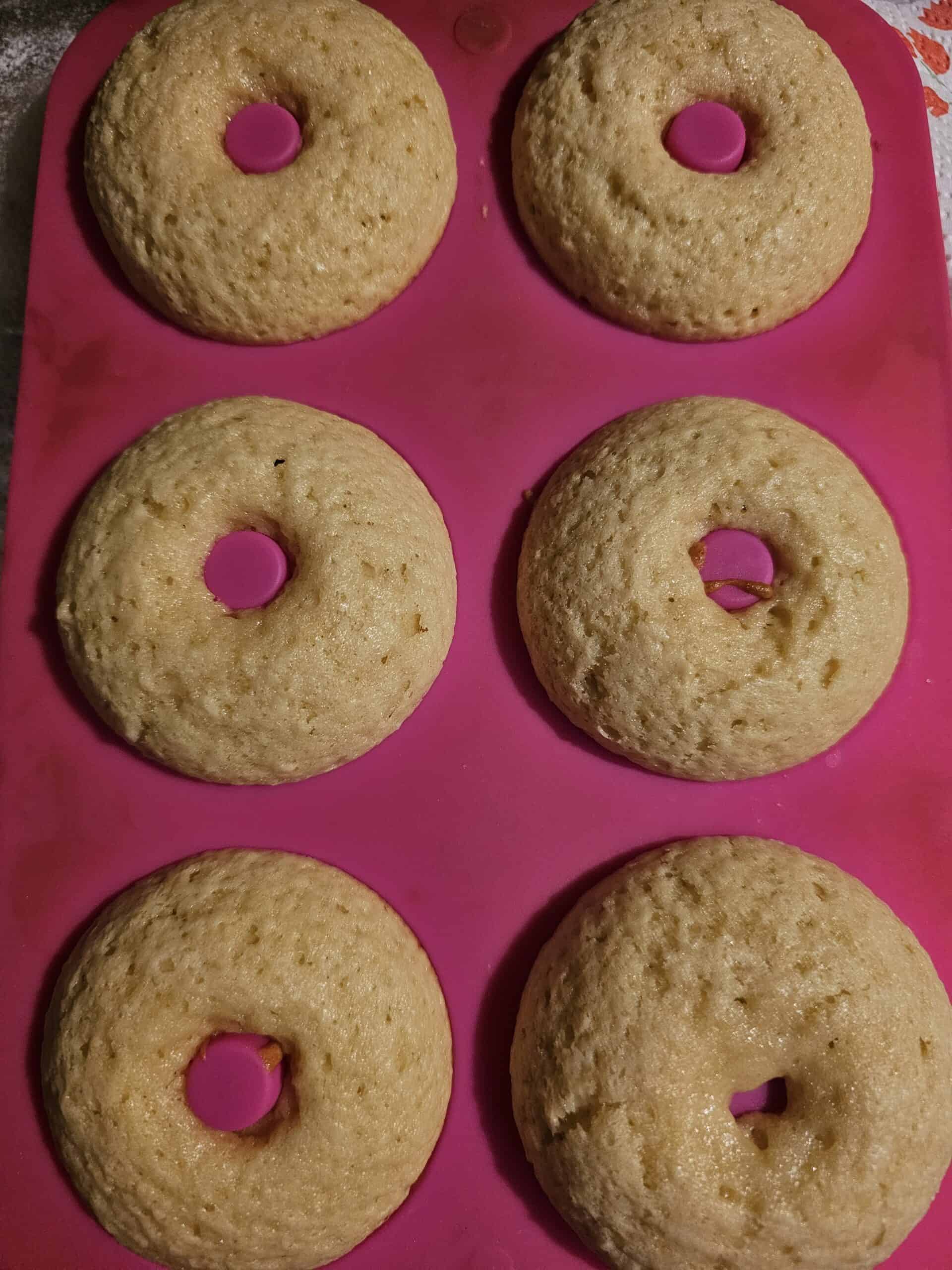 Baked Vanilla donuts