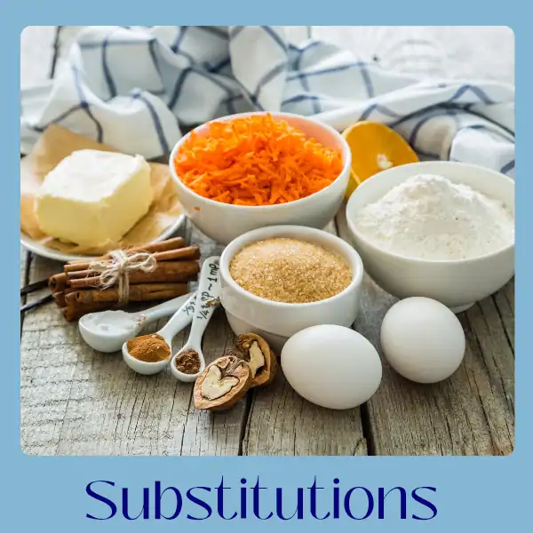 Substitutions 