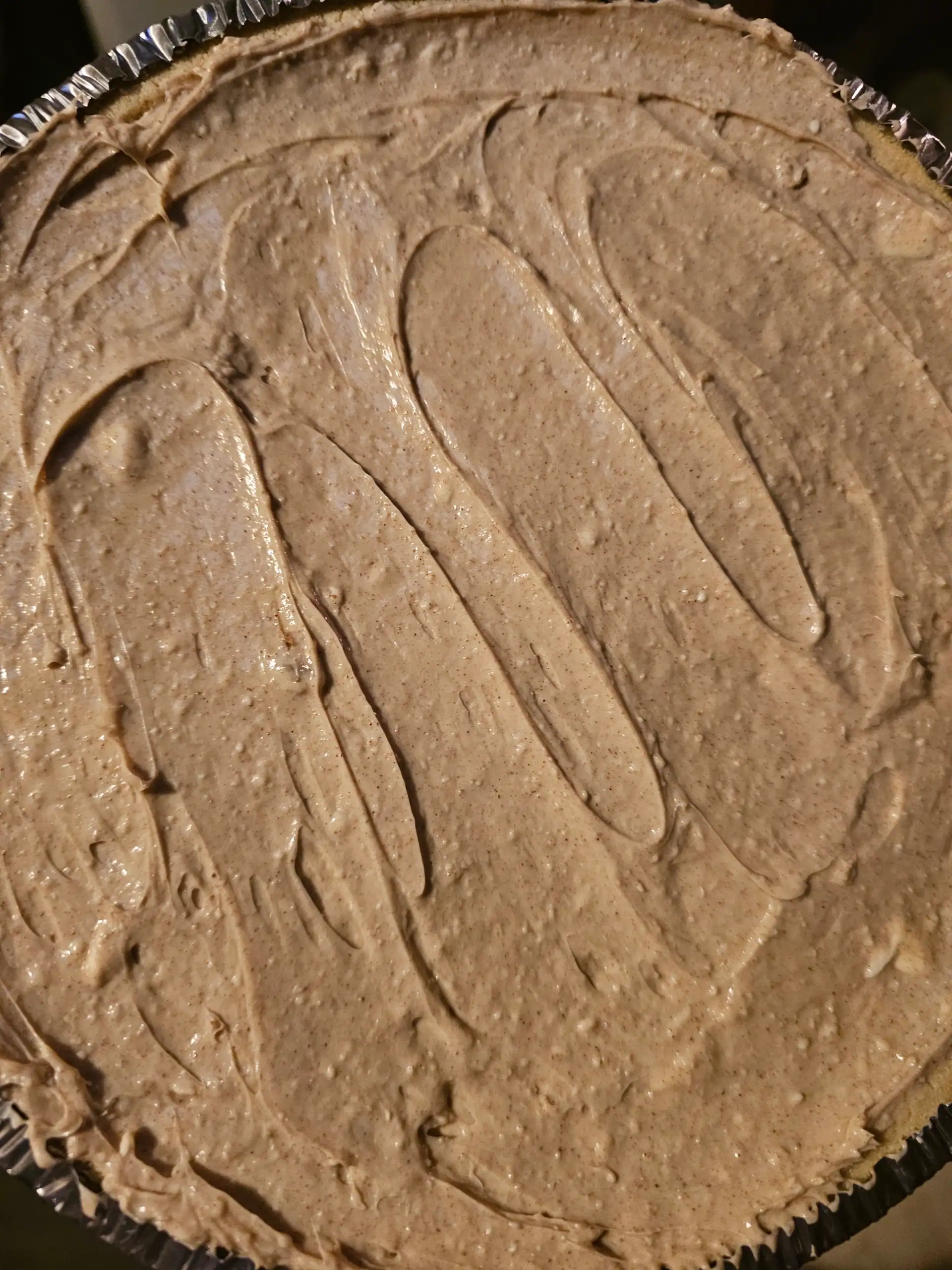 No bake cinnamon swirl cheesecake