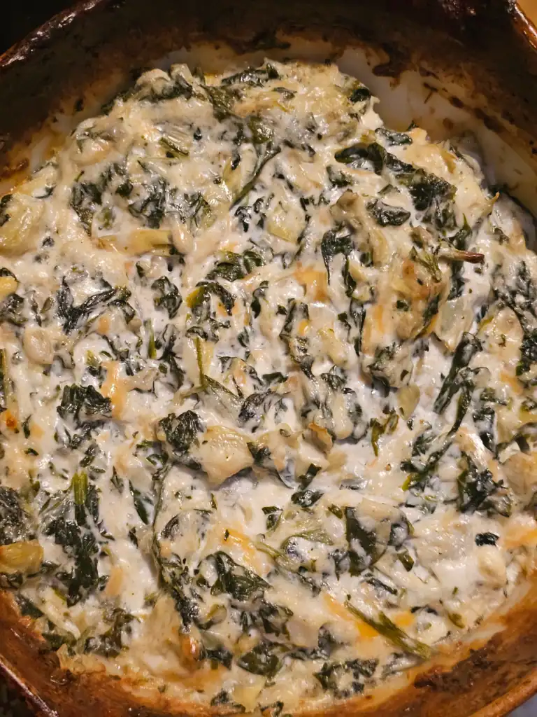 baked spinach artichoke dip