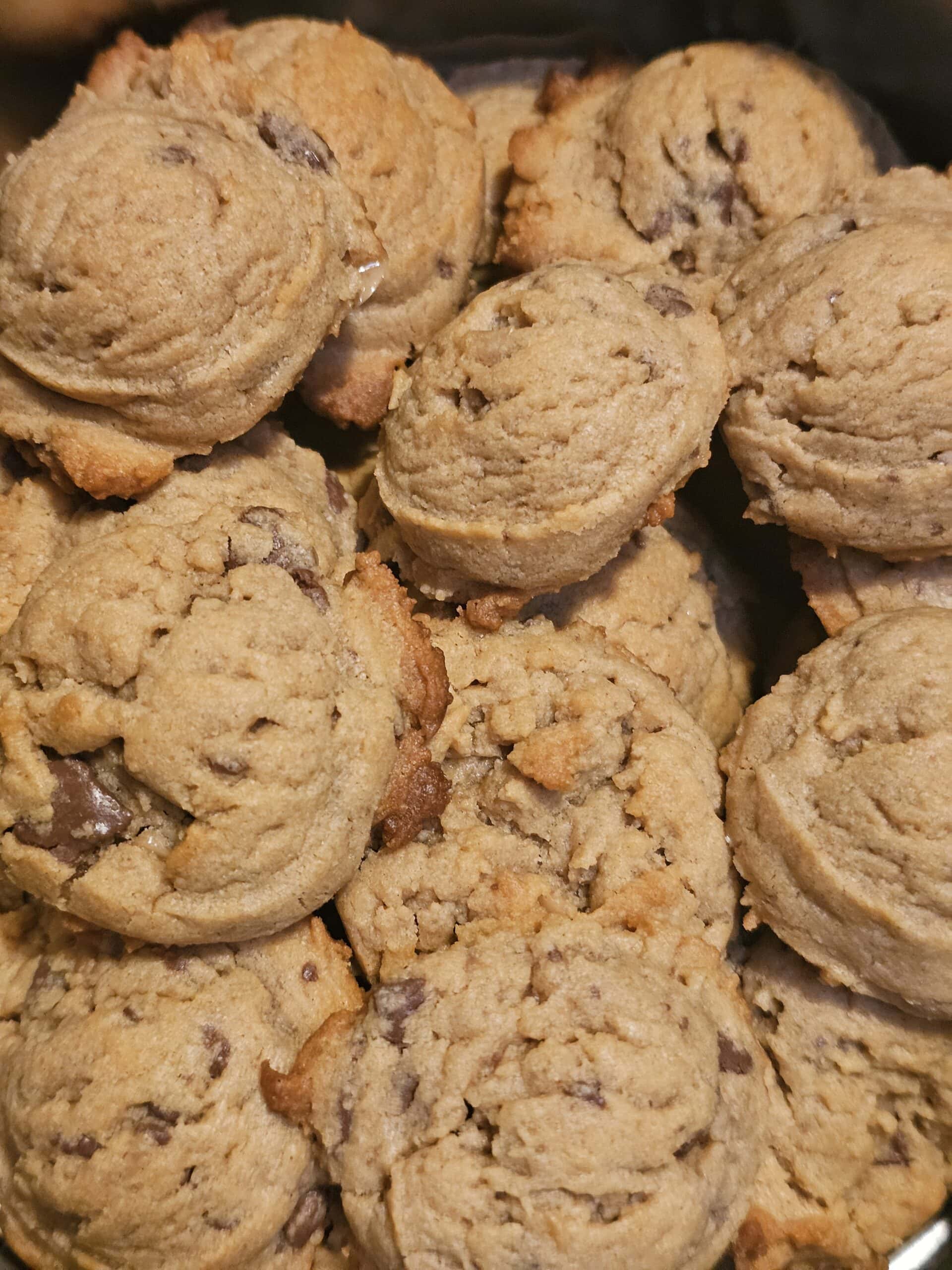 Peanut butter toffee cookies