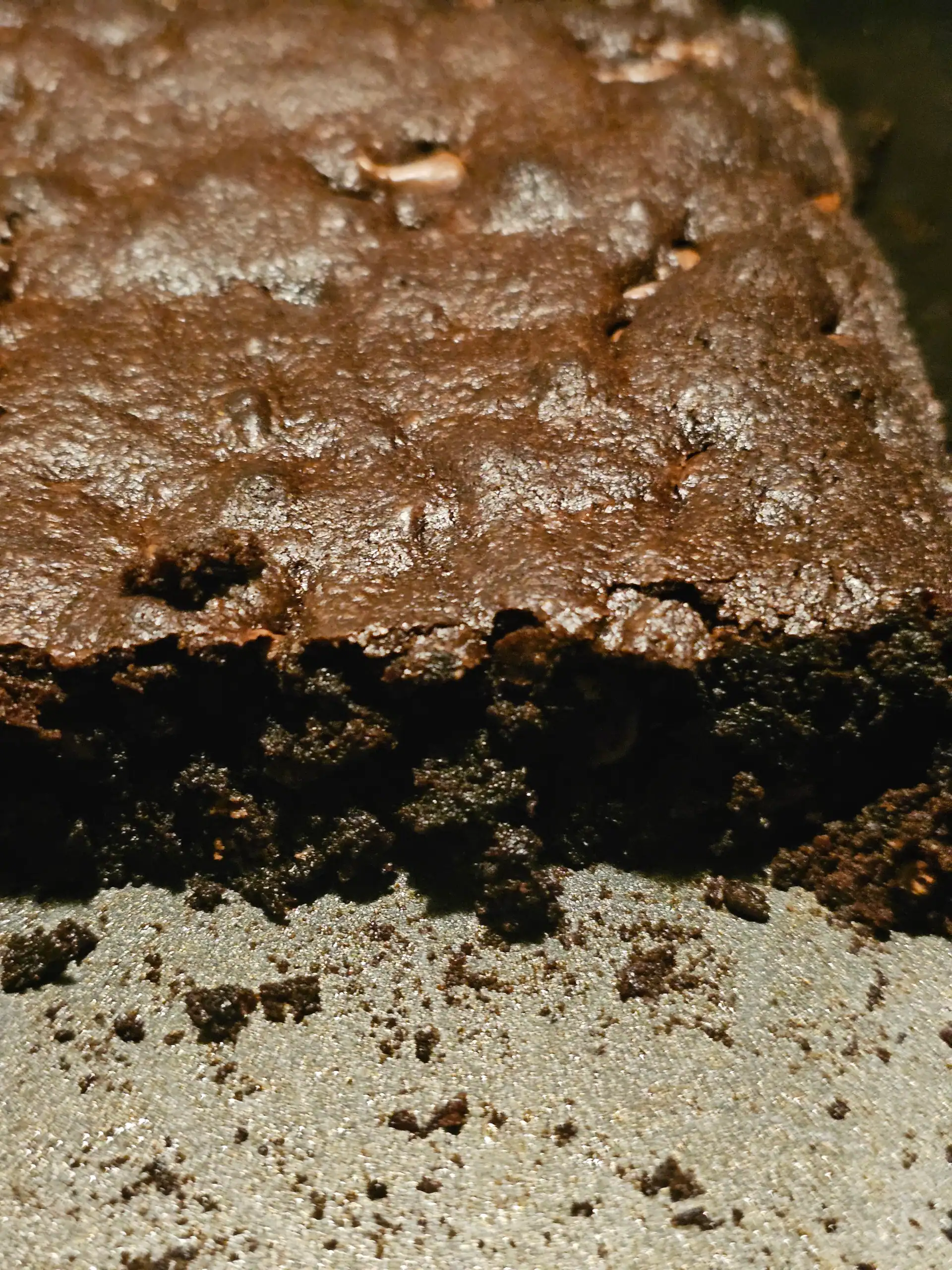 cakey and fudgy brownies